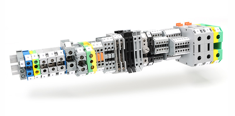Rail-Mounted Terminal Blocks Application, Work, And Wire