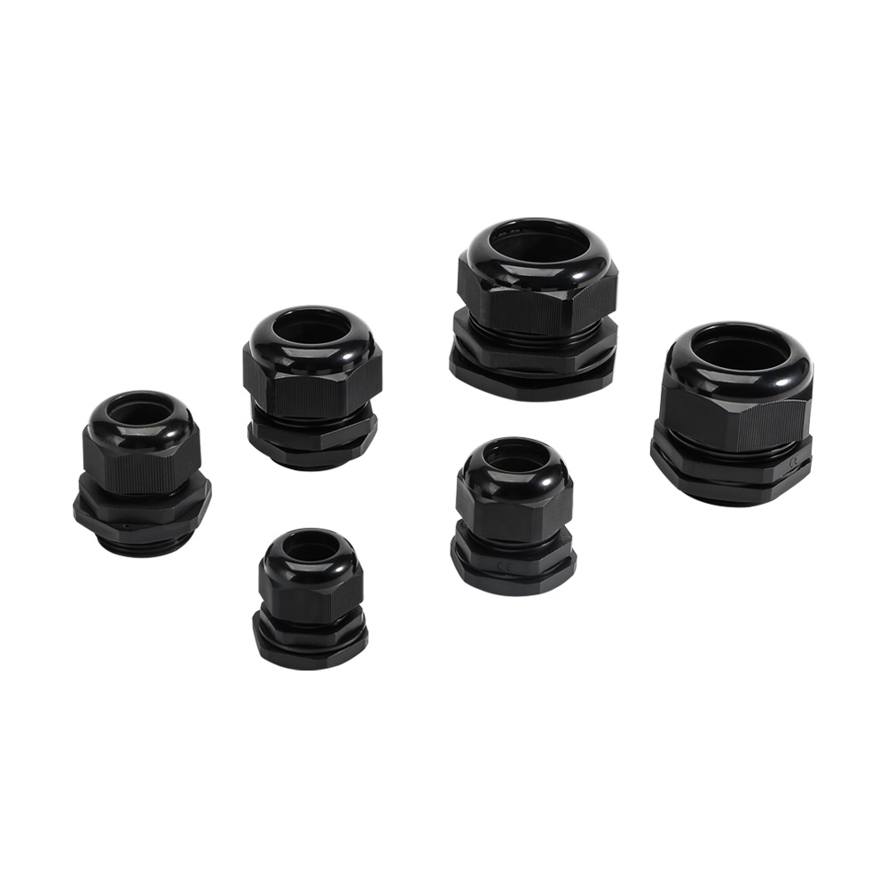 Nylon Waterproof Cable Gland (Flange Type Cap and Locknut)