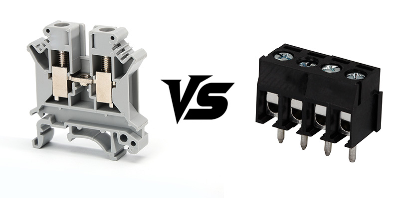 What Is Difference Between Spring And Screw Terminal Block