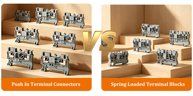 Push In Terminal Connectors VS Spring Loaded Terminal Blocks: Which Is Better For Modern Wiring?