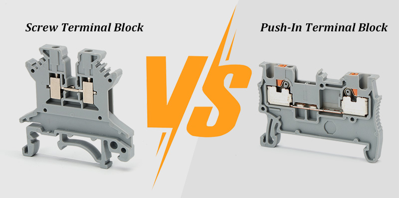 Screw VS Push-In Terminal Blocks